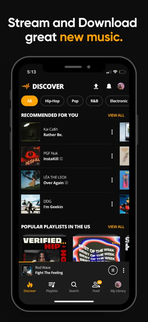 Audiomack 다운로드