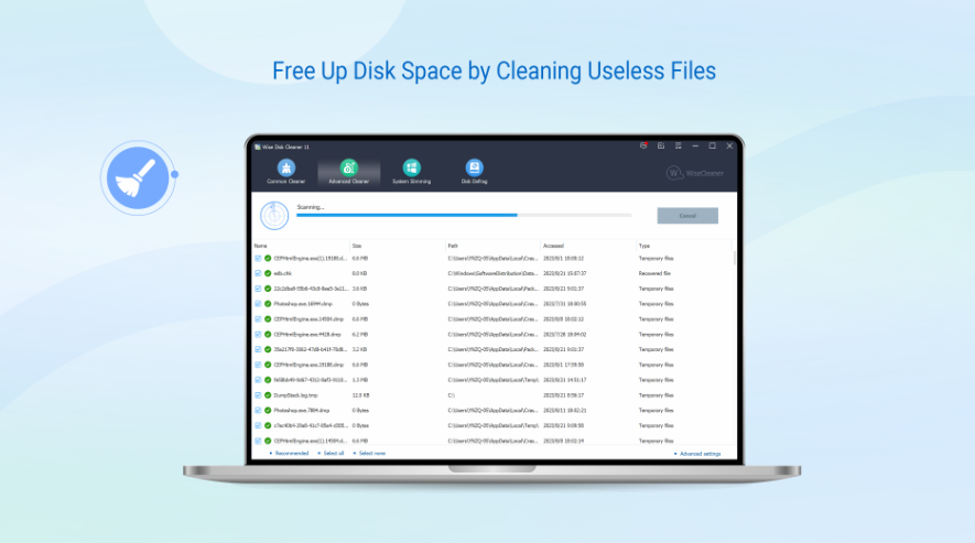 Wise Disk Cleaner 다운로드