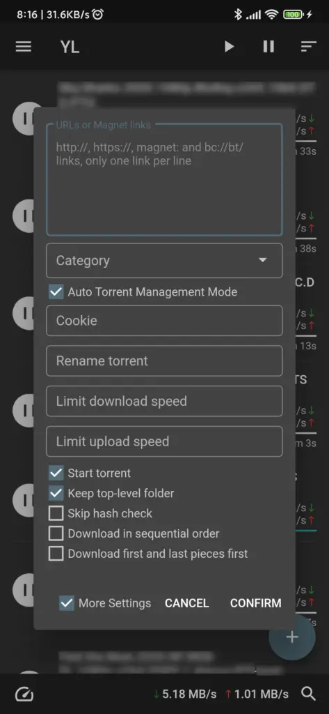 qBittorrent 다운로드