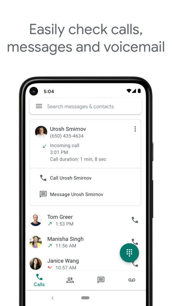 Google Voice 다운로드