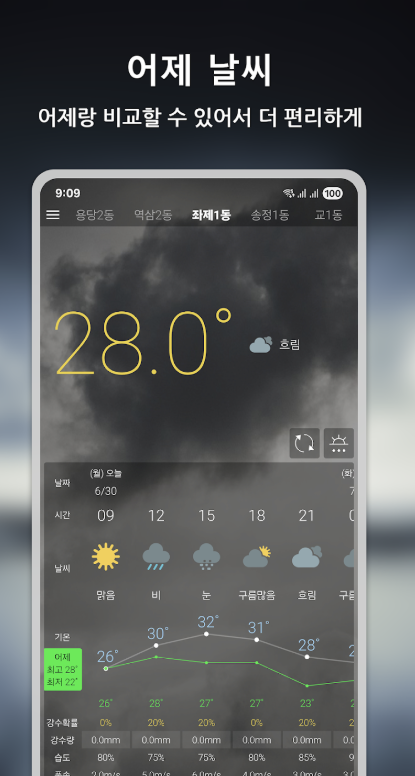 기상청 날씨 앱 다운로드