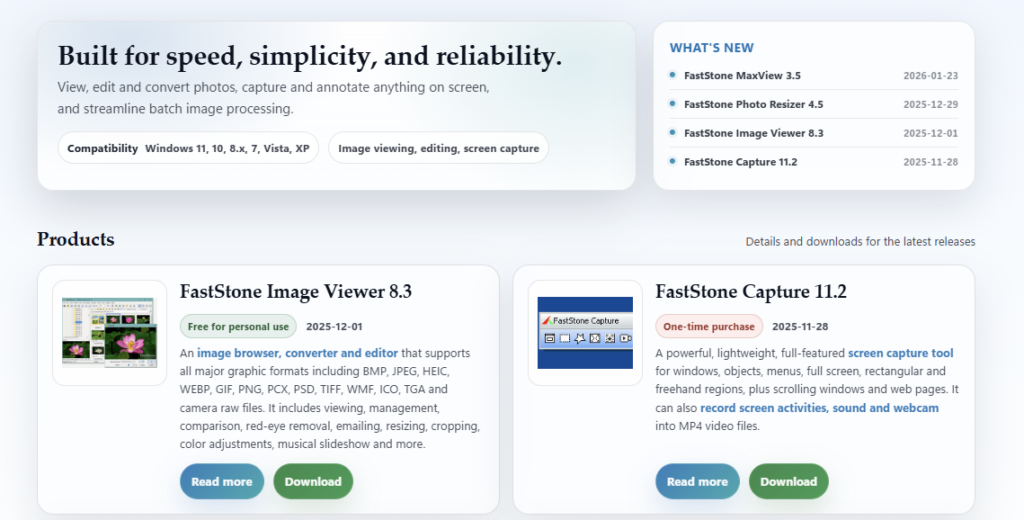 FastStone Capture 다운로드