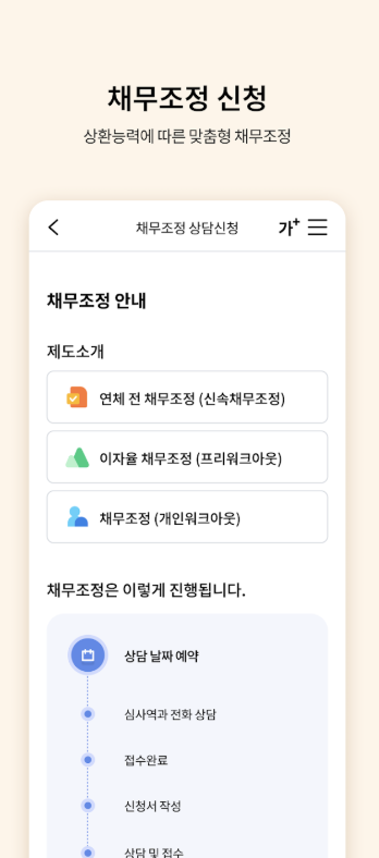 신용회복위원회 앱 다운로드