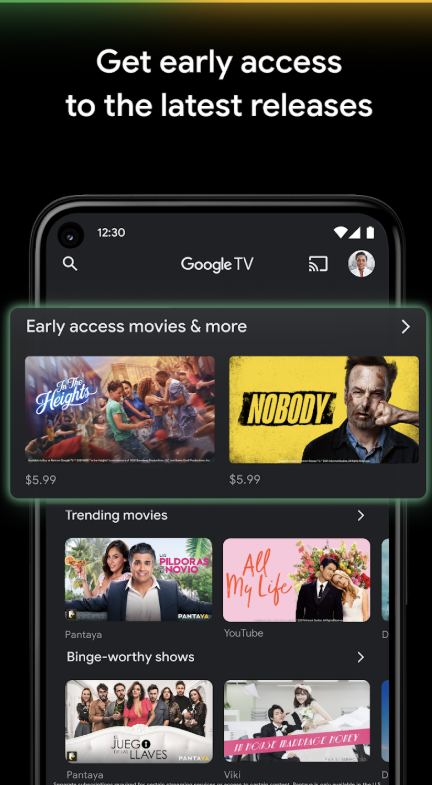 Google TV 다운로드