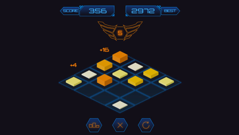 2048: number puzzle game 스크린샷 2