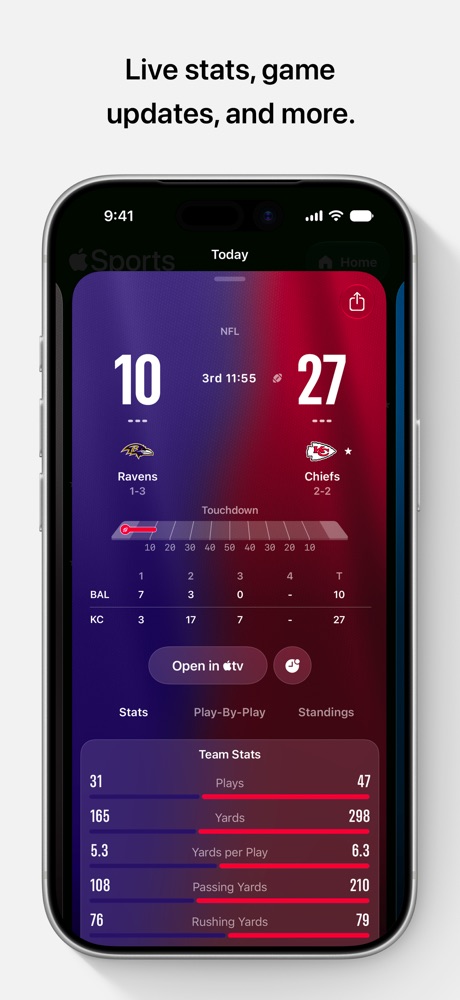 apple sports 스크린샷 3
